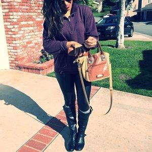 VS PINK half-zip jacket